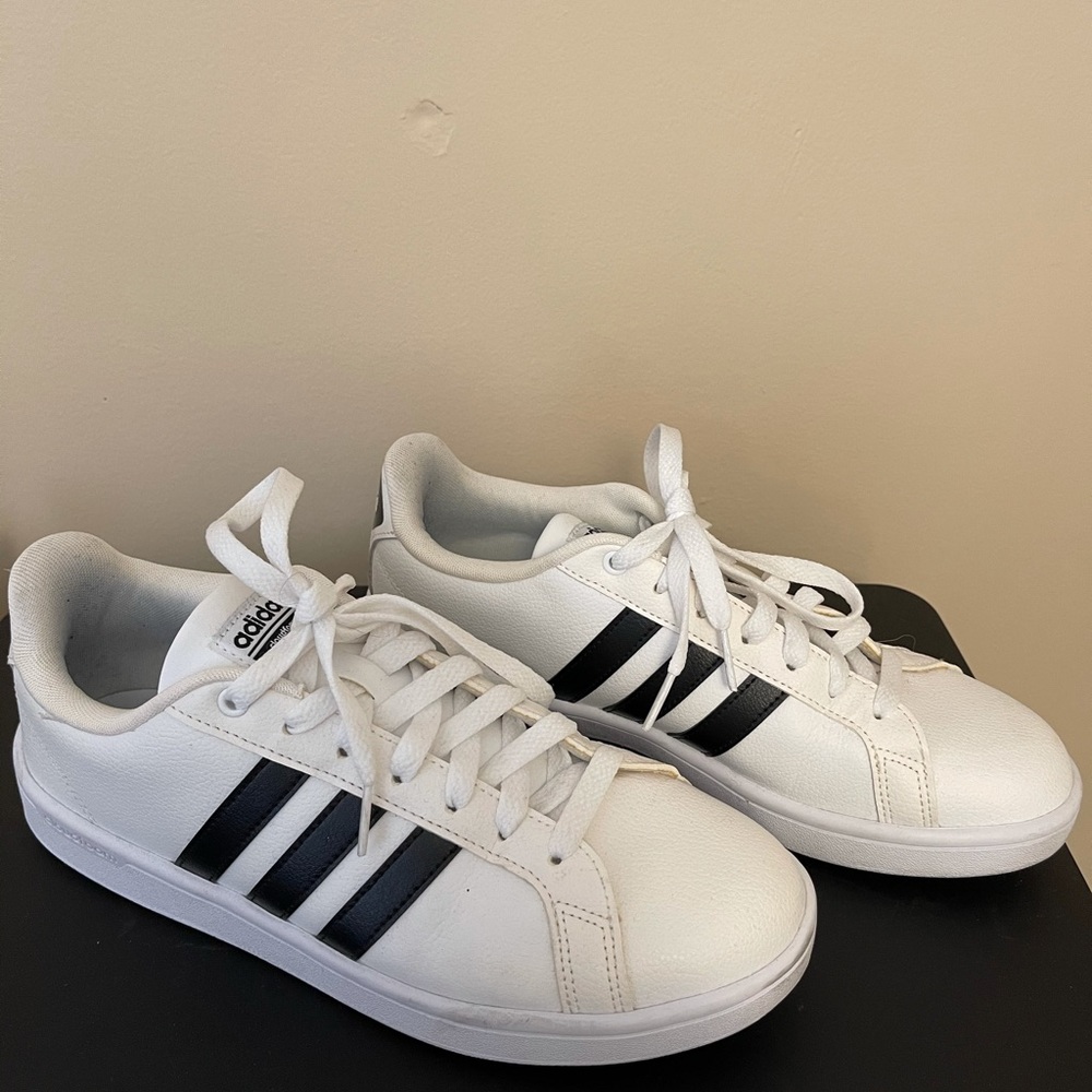 Adidas Cloudfoam Grand Court White Size 10